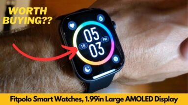 Worth It? Fitpolo Smart Watches for Men/Women, 1.99in Large AMOLED Display, Fitness Tracker Watch