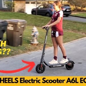 Worth It? MEGAWHEELS Electric Scooter A6L ECO MAX, Electric Scooter with 10IN Shock Absorbing Tires