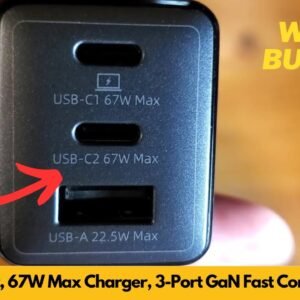 Worth It? wegear USB C Charger, 67W Max Charger, 3 Port GaN Fast Compact Foldable Charger