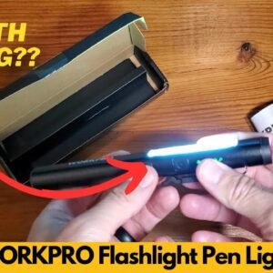 Worth It? WORKPRO Flashlight Pen Light, Rechargeable Penlight with 365 nm UV Black Light