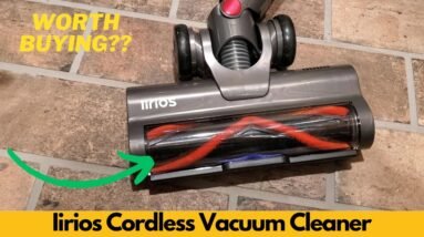 Iirios Cordless Vacuum Cleaner, 550W45Kpa70Mins Vacuum Cleaners for Home, Stick Vacuum - Worth It?