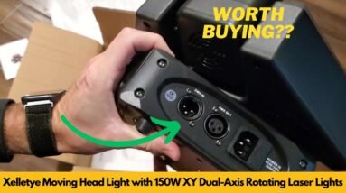 Xelletye Moving Head Light w/ 150W XY Dual Axis Rotating, 9 X 10W RGB LED+3 COB+3 Lights, Worth It?