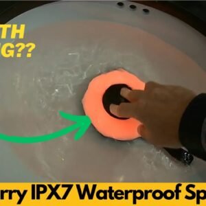 Xinborry IPX7 Waterproof Speaker with Dynamic LED Light, Bluetooth Shower Speaker - Worth It?