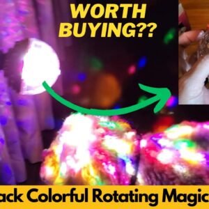 VAIPI 4 Pack Colorful Rotating Magic Ball Light Disco Colorful Magic Lamp Bulb Crystal | Worth It?