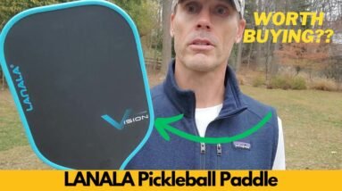 LANALA Pickleball Paddle, Raw Carbon Fiber T700 Abrasion Resistant Surface, 16MM - Worth Buying?