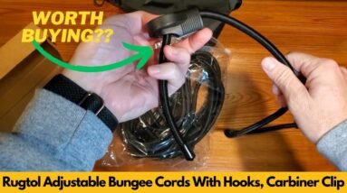 Rugtol Bungee Cords with Hooks, Adjustable Bungee Cords with Carabiner Clip | Worth Buying?