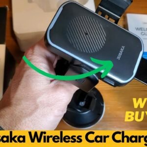 Jusaka Wireless Car Charger, 15W Fast Charging Auto Clamping Car Phone Holder Mount - Worth Buying?