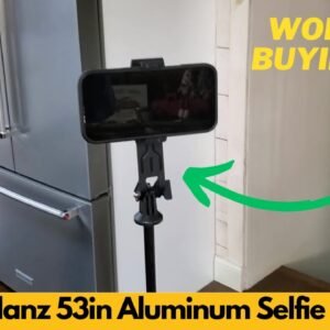 Weelanz 53in Aluminum Selfie Stick Phone Tripod with Remote, 4 Legged Stand - Worth Buying?