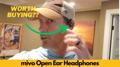 mivo Open Ear Headphones  Wireless Open Ear Earbuds, Lightweight & Soft Fit Long Lasting - Worth It?