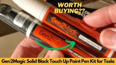 Gen2Magic Solid Black Touch Up Paint Pen Kit for Tesla Y 3 S X, PBSB Color Match - Worth Buying?