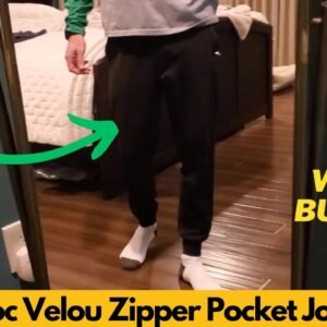 Fioboc Velou Zipper Pocket Jogger - Black - Worth Buying?