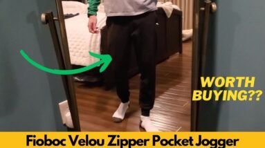 Fioboc Velou Zipper Pocket Jogger - Black - Worth Buying?