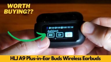 HLJ A9 Plus in Ear Buds Wireless Earbuds Bluetooth 5 4 Headphones, Touch Screen Earbuds - Worth It?