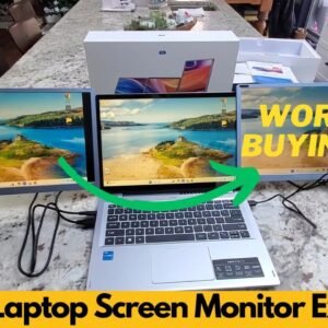 Enzion Laptop Screen Monitor Extender, Wider 1080P FHD Portable Monitor for Laptop | Worth Buying?