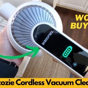 Trucozie Cordless Vacuum Cleaner, 40Kpa 45Mins Vacuum for Home, 8 in 1 Lightweight - Worth Buying?