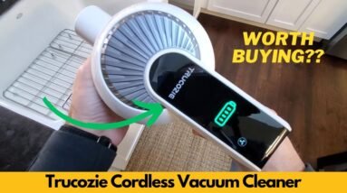 Trucozie Cordless Vacuum Cleaner, 40Kpa 45Mins Vacuum for Home, 8 in 1 Lightweight - Worth Buying?