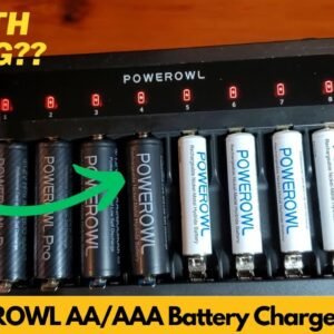 POWEROWL AA/AAA Battery Charger 8 Bay, Independent Slot, USB Fast Charging | Worth Buying?