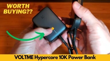 VOLTME Hypercore 10K Power Bank, 10,000mAh 30W PD High Speed Portable Charger, USB C - Worth It?