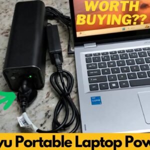 Paopaoyu Portable Laptop Power Bank with 120W AC Outlet, 65W PD Fast Charging | Worth Buying?