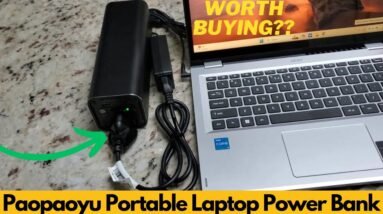 Paopaoyu Portable Laptop Power Bank with 120W AC Outlet, 65W PD Fast Charging | Worth Buying?