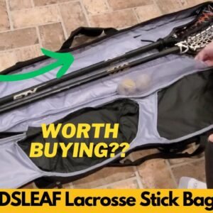 DSLEAF Lacrosse Stick Bag Holds Up to 2 Sticks, Padded Lacrosse Equipment Bag - Worth Buying?