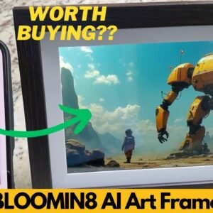 BLOOMIN8 AI Digital Frame - Image & Video Generated, AI Enhanced, Share Photos - Worth Buying?