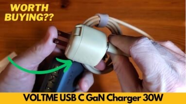 VOLTME USB C GaN Charger 30W, VOLTME Type C Charging Block, Foldable Fast Wall Charger - Worth It?