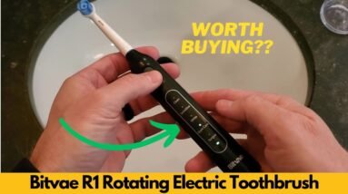 Bitvae R1 Rotating Electric Toothbrush with 8 Brush Heads for Adults/Kids, 60 Day Life - Worth It?