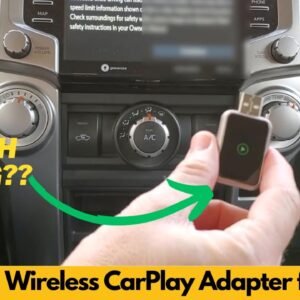 JAXUWIN Wireless CarPlay Adapter for iPhone, with Fast Stable Connection - Worth Buying?