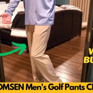 MAGCOMSEN Men's Golf Pants Classic Fit, 30in/32in/34in Stretch Water Resistant Quick Dry - Worth It?