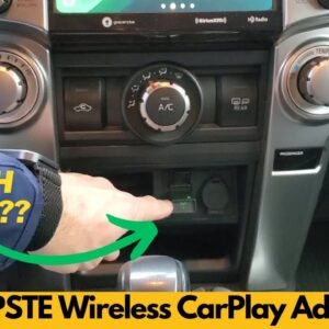 CNDPSTE Wireless CarPlay Adapter for iPhone, Apple CarPlay Wireless Adapter 2024 - Worth Buying?