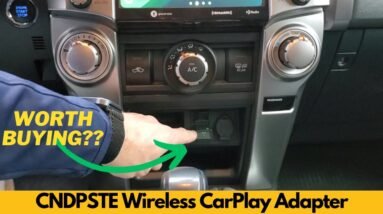 CNDPSTE Wireless CarPlay Adapter for iPhone, Apple CarPlay Wireless Adapter 2024 - Worth Buying?