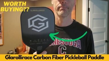 Glarollirace Carbon Fiber Pickleball Paddle Set, USAPA Approved Thermoformed Rackets - Worth It?