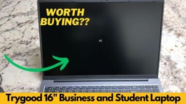 Trygood 16" Laptop Business and Student Laptop, AMD Ryzen 3250U, 32GB RAM, 512GB SSD - Worth Buying?