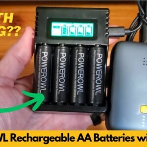 POWEROWL Rechargeable AA Batteries with Charger, 2800mAh High Capacity - Worth Buying?