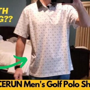 INCERUN Men's Golf Polo Shirts Short Sleeve Print Performance Moisture Wicking Dry Fit - Worth It?