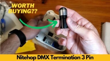 Nitehop DMX Termination 3 Pin XLR Stage Lighting Accessories, 120Ohm Signal Termination Worth It? 4 Nitehop DMX Termination 3 Pin XLR Stage Lighting Accessories, 120Ohm Signal Termination Worth It?