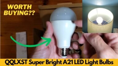 QQLXST Super Bright A21 LED Light Bulbs, 150 Watt 200 Watt Equivalent, 5000K Daylight, Worth Buying? 2 QQLXST Super Bright A21 LED Light Bulbs, 150 Watt 200 Watt Equivalent, 5000K Daylight, Worth Buying?