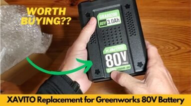 XAVITO Replacement for Greenworks 80V Battery 3000mAh, Compatible with Greenworks 80V - Worth It? 2 XAVITO Replacement for Greenworks 80V Battery 3000mAh, Compatible with Greenworks 80V - Worth It?