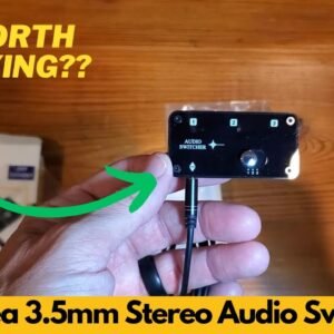 cooidea 3 5mm Stereo Audio Switcher Support 1 in 3 Out or 3 in 1 Out with Audio Cable - Worth It?