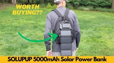 SOLUPUP 5000mAh Solar Power Bank, Detachable Solar Panel, 5.5W Foldable - Worth Buying? 2 SOLUPUP 5000mAh Solar Power Bank, Detachable Solar Panel, 5.5W Foldable - Worth Buying?