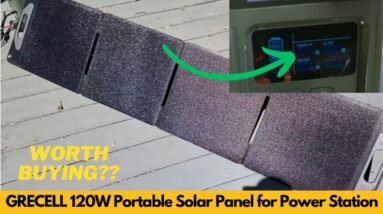 GRECELL 120W Portable Solar Panel for Power Station, 2025 New Version Ultra Light - Worth Buying? 4 GRECELL 120W Portable Solar Panel for Power Station, 2025 New Version Ultra Light - Worth Buying?