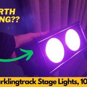 Sparklingtrack Stage Light, 100W COB LED Par Lights Stage Spotlights, 4 in 1 RGBW DMX512 - Worth It?
