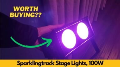 Sparklingtrack Stage Light, 100W COB LED Par Lights Stage Spotlights, 4 in 1 RGBW DMX512 - Worth It? 4 Sparklingtrack Stage Light, 100W COB LED Par Lights Stage Spotlights, 4 in 1 RGBW DMX512 - Worth It?