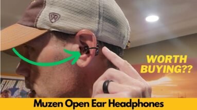 Muzen Open Ear Headphones, Trickle 4g Lightweight Wireless Bluetooth 5 4 Clip On Earbuds - Worth It? 2 Muzen Open Ear Headphones, Trickle 4g Lightweight Wireless Bluetooth 5 4 Clip On Earbuds - Worth It?