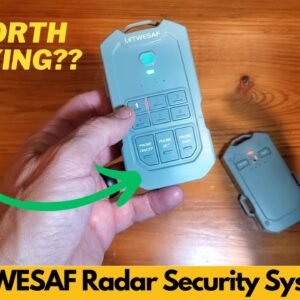LETWESAF Radar Security System for Camping RV Home Perimeter, Wireless Motion Sensor - Worth It?
