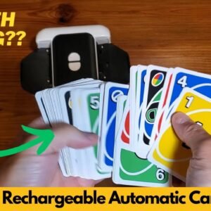 XISZMOG Rechargeable Automatic Card Shuffler for 1 2 Decks, Low Noise & Portable - Worth Buying?