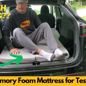 Gonex Memory Foam Mattress for Tesla Model Y 3, 2.6inch High Density Soft Camping, Worth Buying?