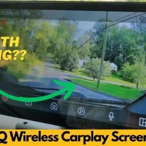 XPMOBQ Wireless Carplay Screen for Car, 9inch Car Play Stereo with 4K Dash Cam - Worth Buying?