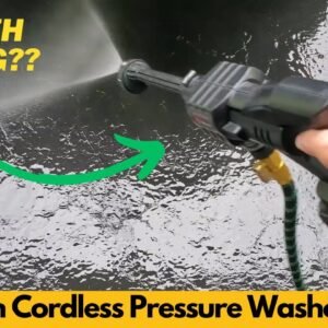 Andeman Cordless Pressure Washer 800PSI, 1.5GPM Portable Cordless Pressure Washer - Worth Buying?